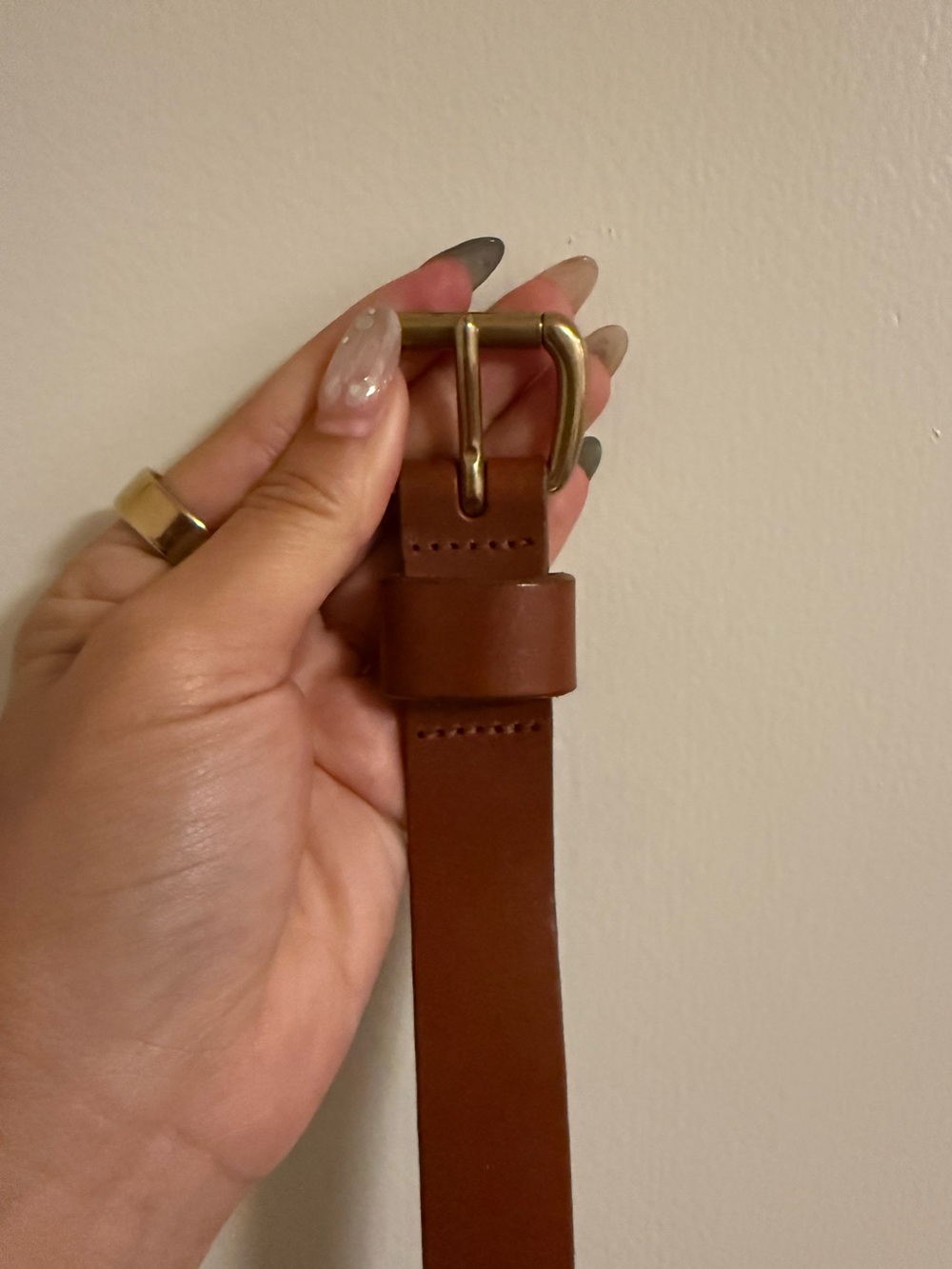 Aritzia Wilfred Leather Belt - Sz small
